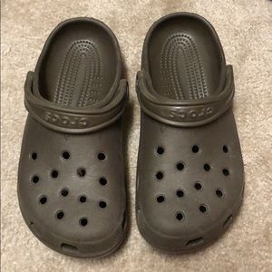 Brown Crocs